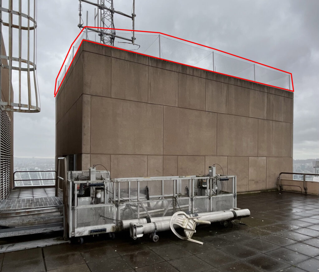 Bird Exclusion Netting Vancouver Federal Building