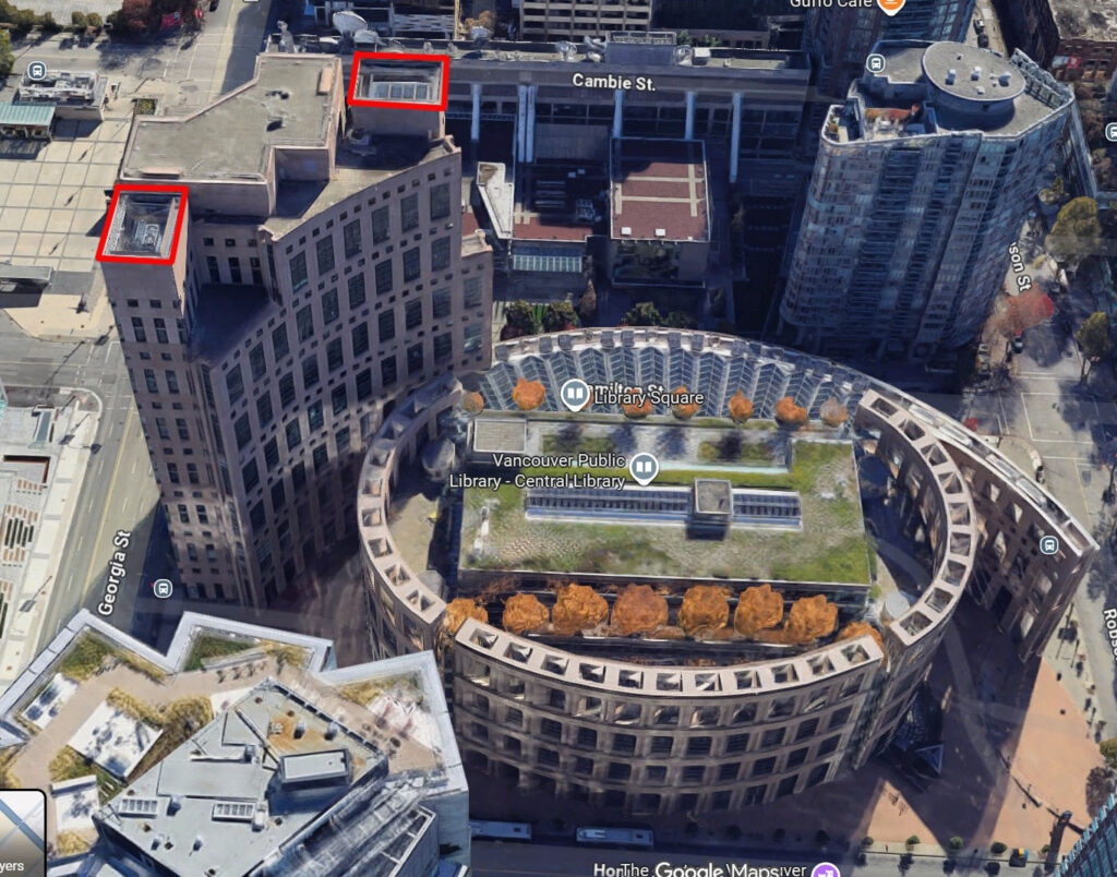 Bird Exclusion Netting Vancouver Federal Building